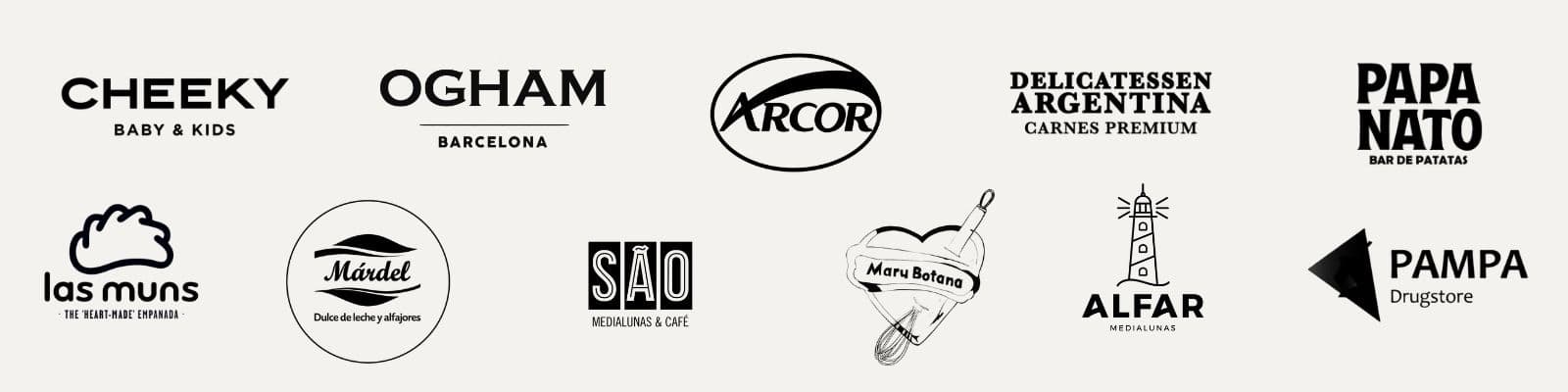 Marcas asociadas a La Filial